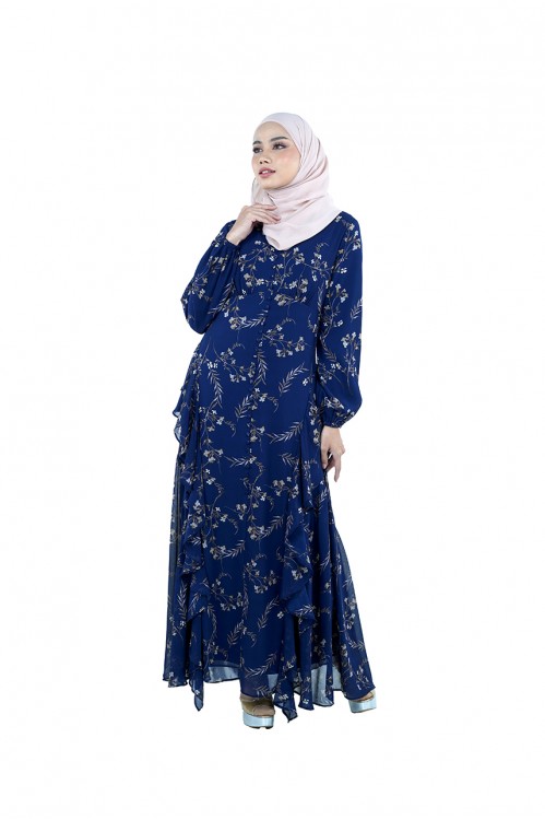 Altirah Maxi Dress (Navy)