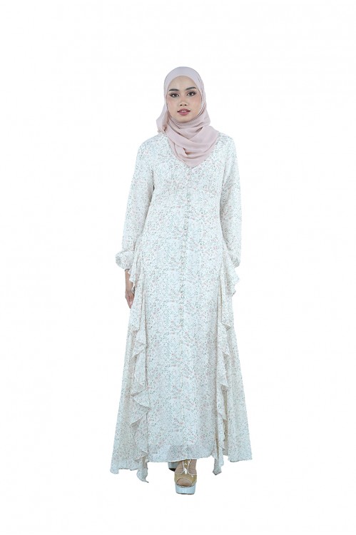 Altirah Maxi Dress (Ivory)