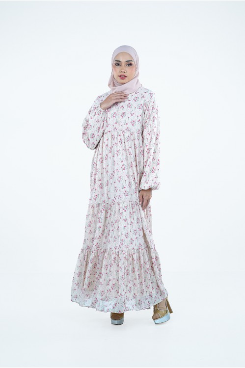Sofia Tiered Maxi (Pink)