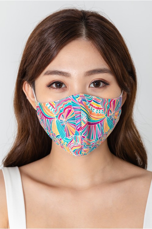 Ear Loop - Carnival Colors Mask