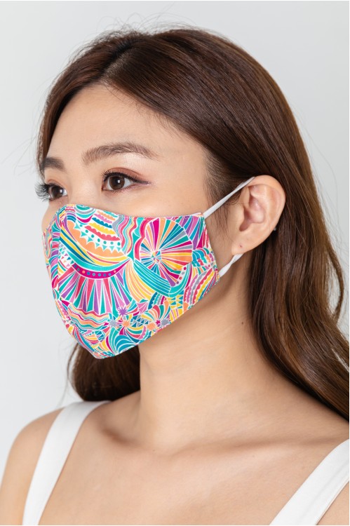 Ear Loop - Carnival Colors Mask