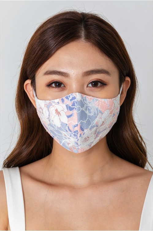 Ear Loop - Embroidered Lace Mask