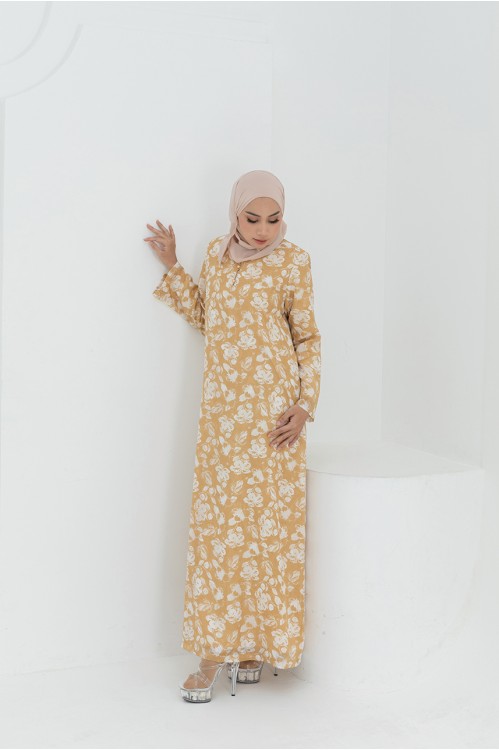 Opal Mustard Jubah