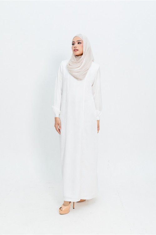 White Prayer Jubah
