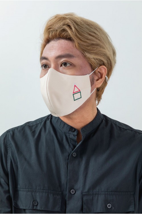 Men - Squid Game Mask (Beige)