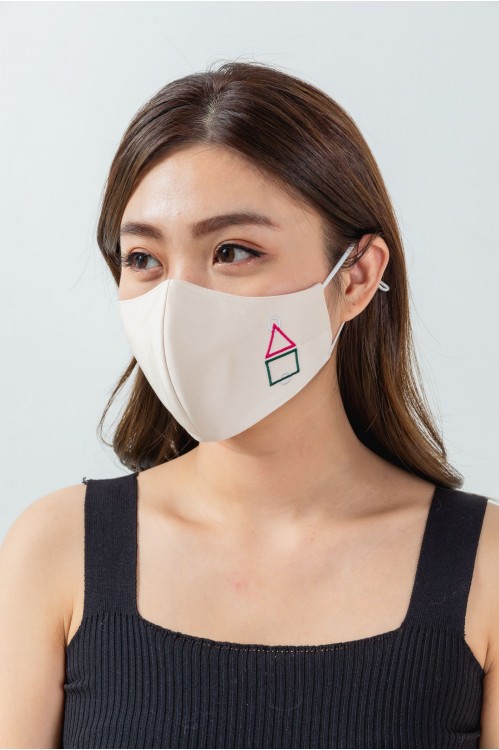 Ear Loop - Squid Game Mask (Beige)