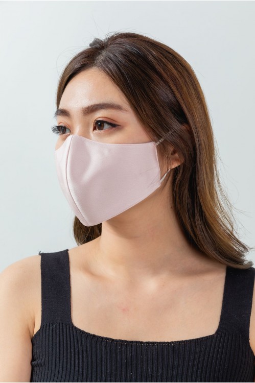 Ear Loop - Matte Cotton Mask (Nude Blush)